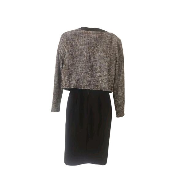 Kate And Lily Dress With Bolero Black White Size 4- Office To Dinner - Picture 2 of 7